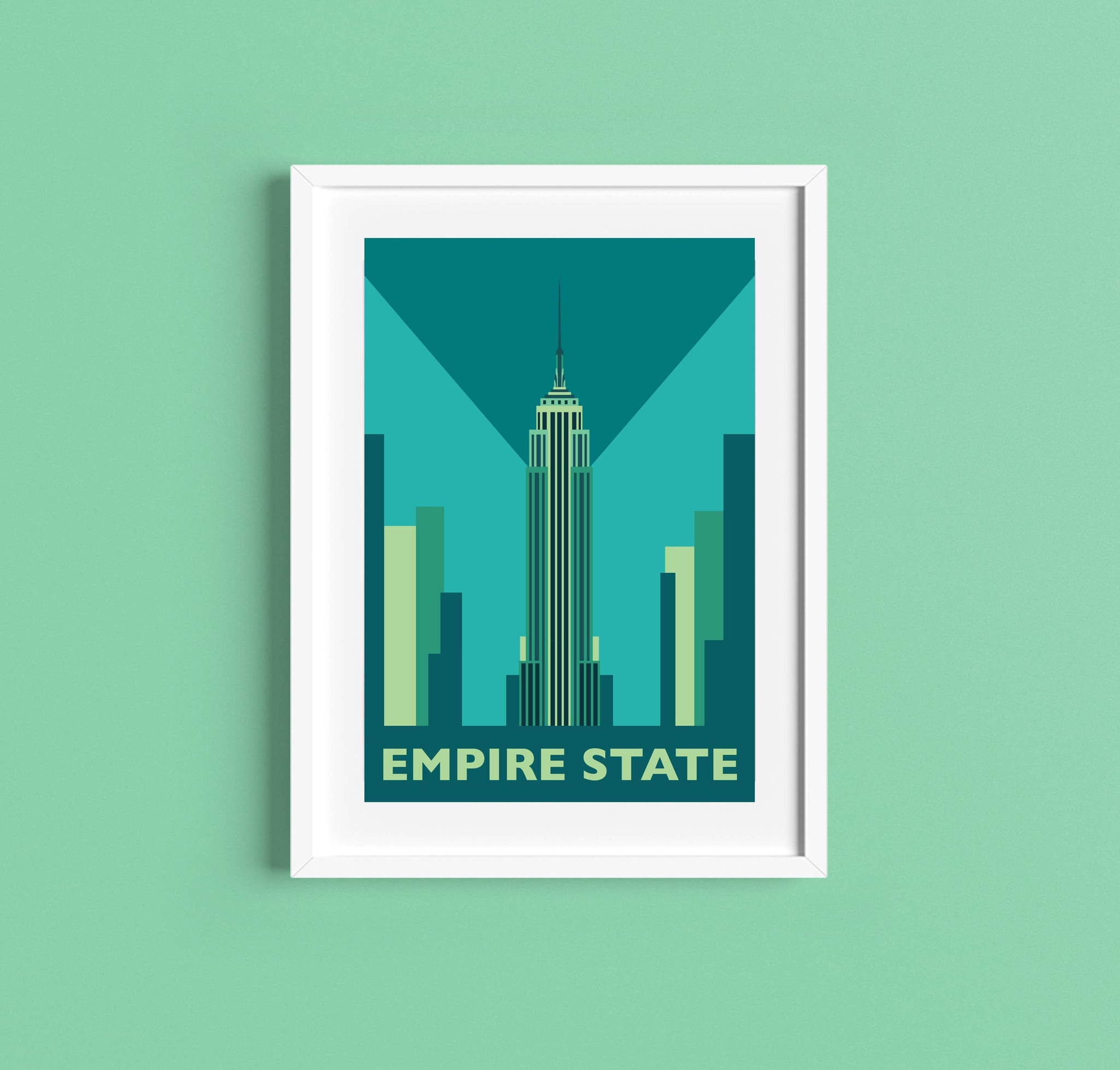 Empire State Print A4
