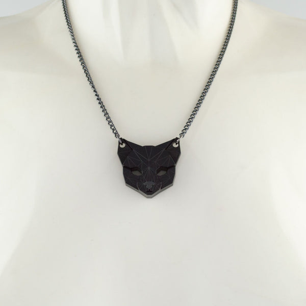 Cat Head Necklace