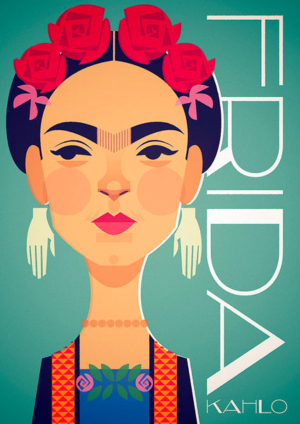 Frida Kahlo A4 Print