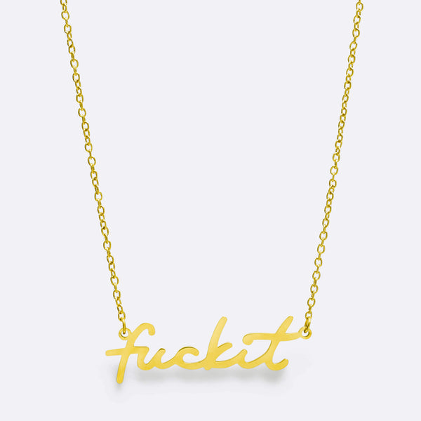 Fuckit Chain Necklace