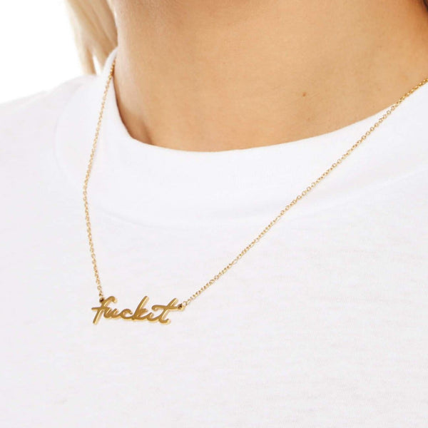 Fuckit Chain Necklace