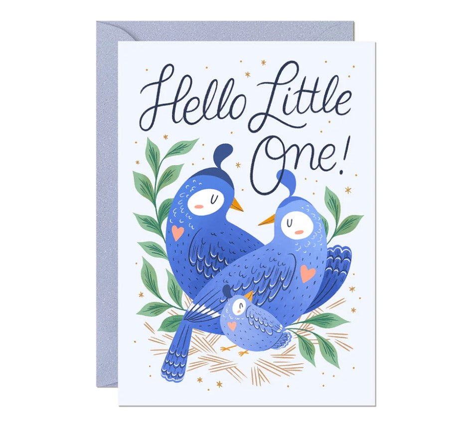 Hello Little One - New Baby Card