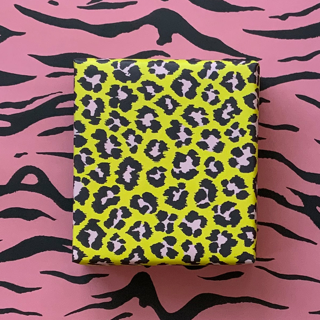 Yellow & Pink Wrapping Paper